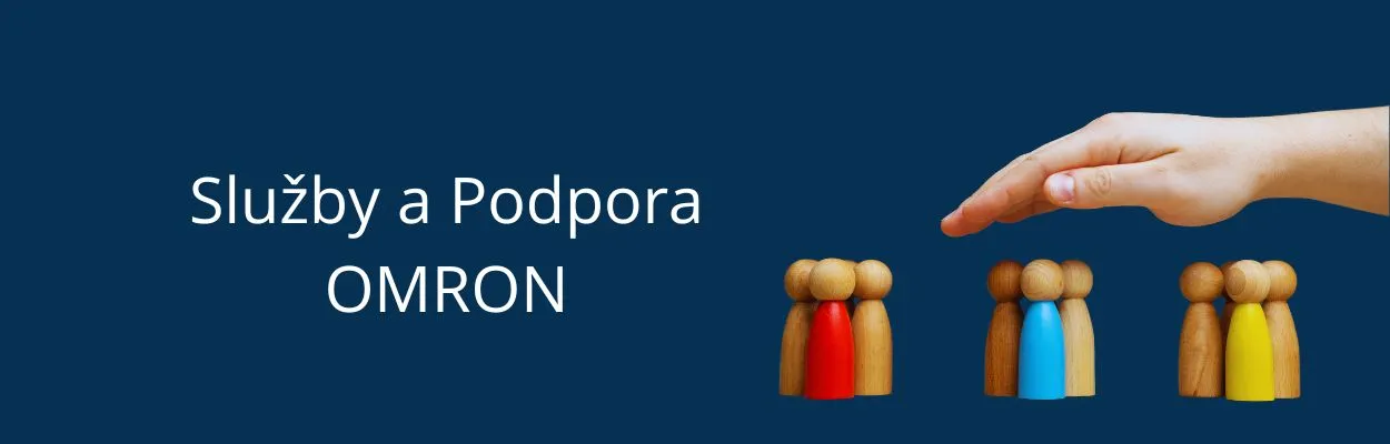 Sluby a podpora OMRON