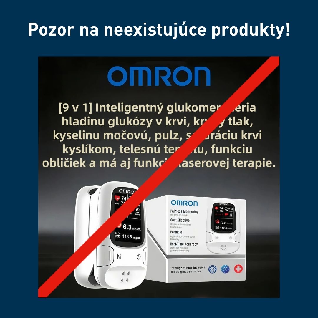 Dôležité upozornenie: OMRON neponúka „neinvazívny glukomer“! Dôležité upozornenie: OMRON neponúka „neinvazívny glukomer“!